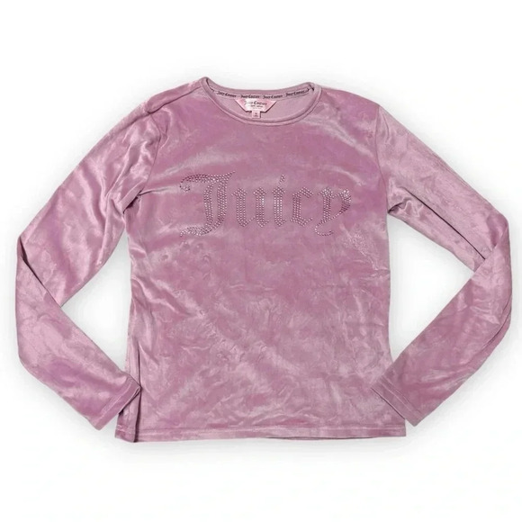 Juicy Couture Velour Mcbling Top - Picture 1 of 4